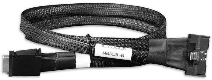 IcyDock MCIO 8i 74 pin SFF-TA-1016 to 2 x OCulink 42 pin 4i