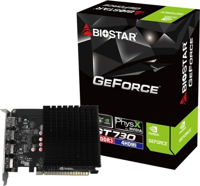 Karta graficzna Biostar GT 730 4GB DDR3 (VN7313TG46)