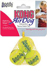 KONG AirDog piłki tenisowe Medium 3szt. 6cm [jm.szt.] - AST2E