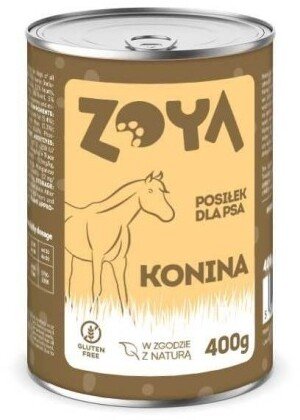 Zoya puszka z koniną mokra karma dla psa 400G