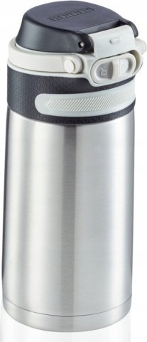 Leifheit Leifheit 3244 Flip Kubek termiczny 350 ml Srebrny