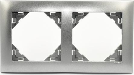 Efapel EFAPEL AQUARELLA RAMKA 2-KROTNA ALUMINIUM 90920 TAL