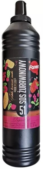 Fanex Sos słodki żurawinowy 1,1kg