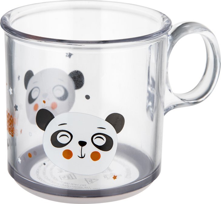 Kubek antypoślizgowy z uchem 170 ml Exotic Animals 2/100 trans