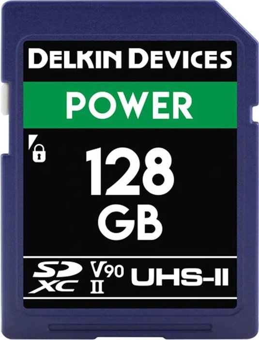 Karta Delkin Power 2000x SDXC 128 GB Class 10 UHS-II/U3 V90 (DDSDG2000128)