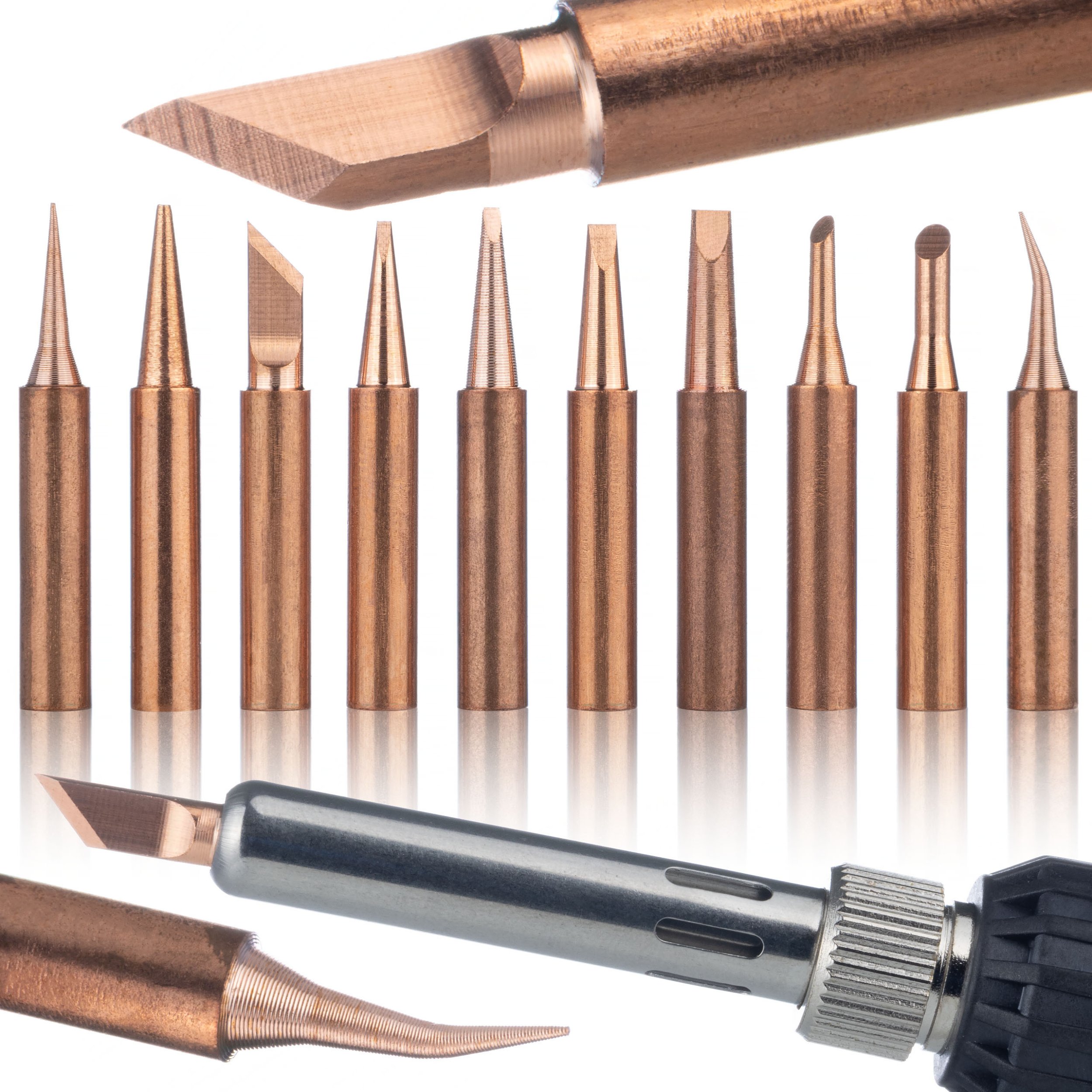 ZESTAW MIEDZIANYCH GROTÓW LUTOWNICZYCH 900M ZHAOXIN YIHUA WEP AOYUE PT