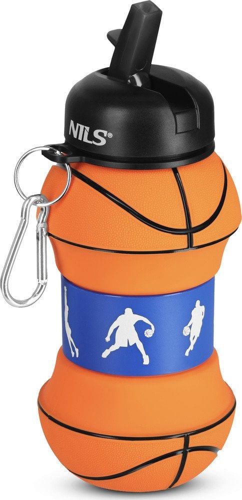 NILS NC4104 KUBEK SILIKONOWY SKŁADANY 550 ML BASKETBALL