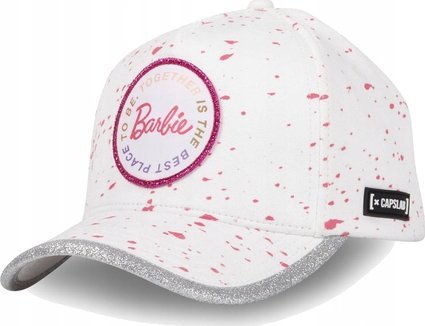 Capslab Capslab Barbie Cap CL-BA1-2-CB-BAR2 białe One size