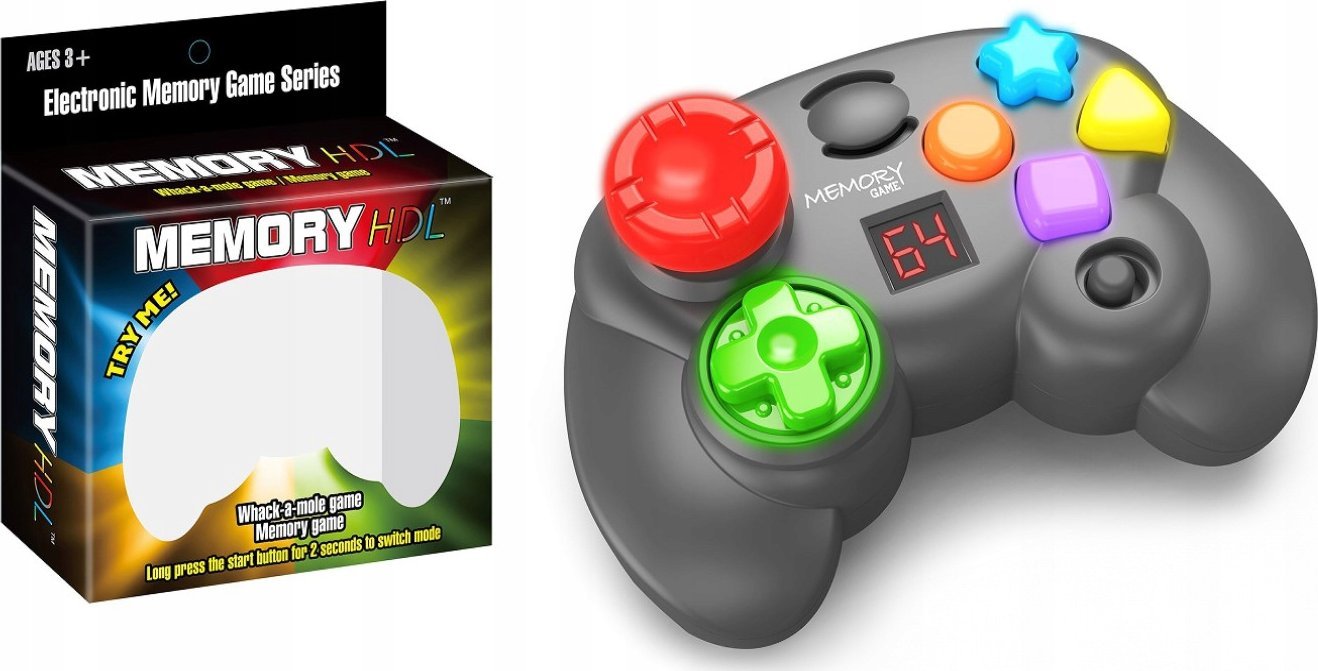 Logiczna gra pamięciowa "Memory Game" PAD Kontroler Elektroniczna Gra Memo