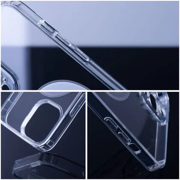 Futerał CLEAR MAG COVER (MID) kompatybilny z MagSafe do SAMSUNG A07 transparentny
