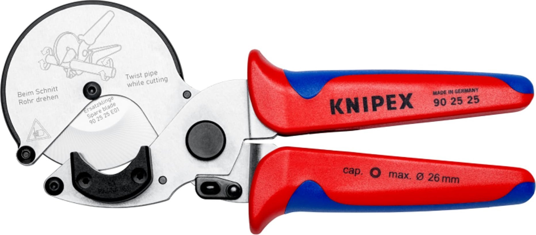 Knipex Plastic pipe cutting pliers KNIPEX 9025