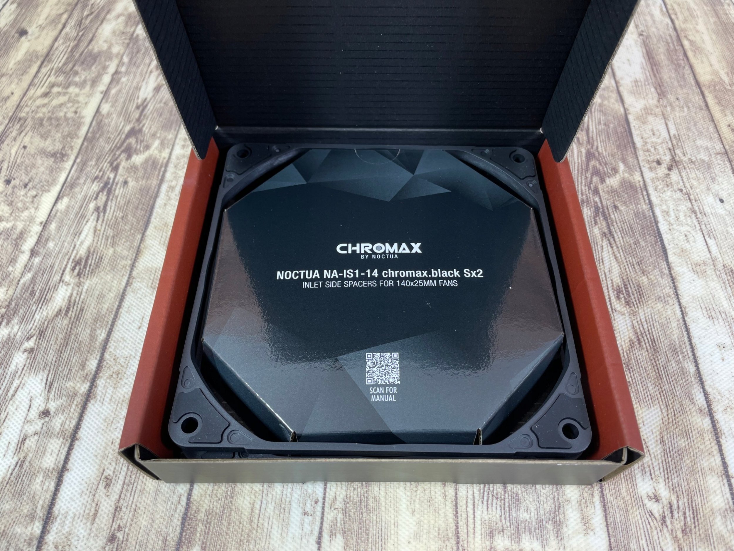 Noctua Noctua NA-IS1-14 Sx2 Ramki dystansowe chromax.black 140mm