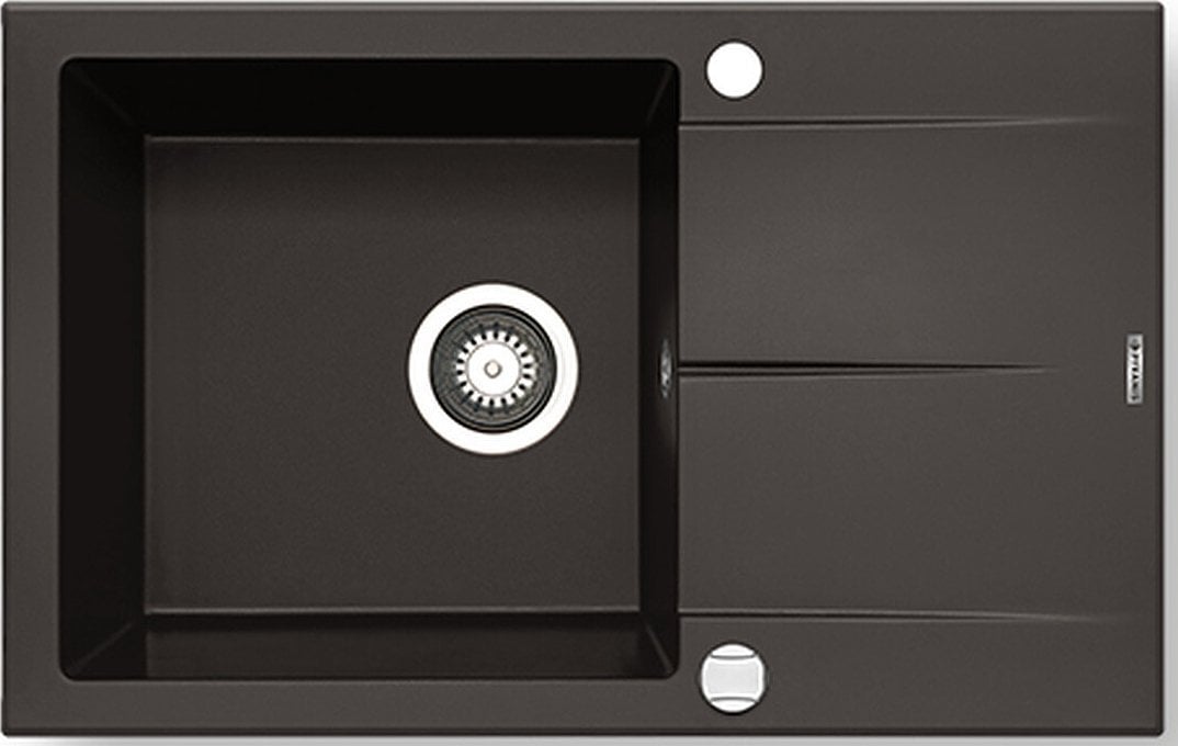 Pyramis Zlew Pyramis Keros 76x48 1B1D karbon 070189711