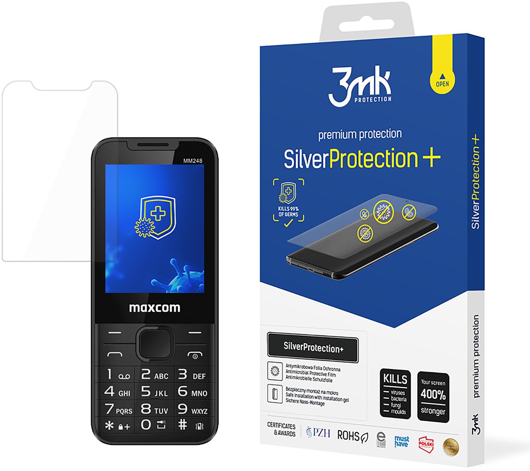 MAXCOM MM248 4G - 3MK SILVERPROTECTION+