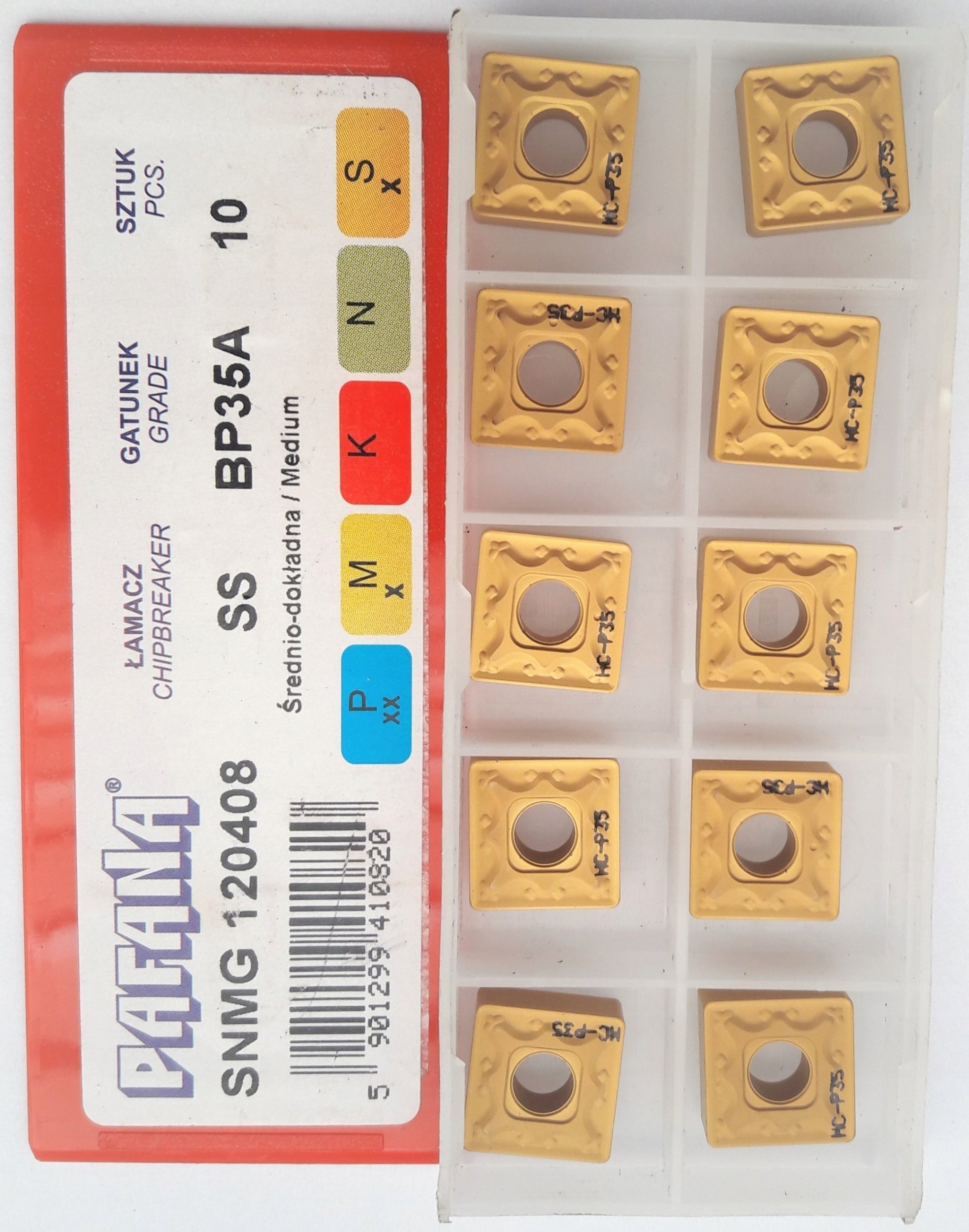 PLYTKA SNMG 120408 SS BP35A