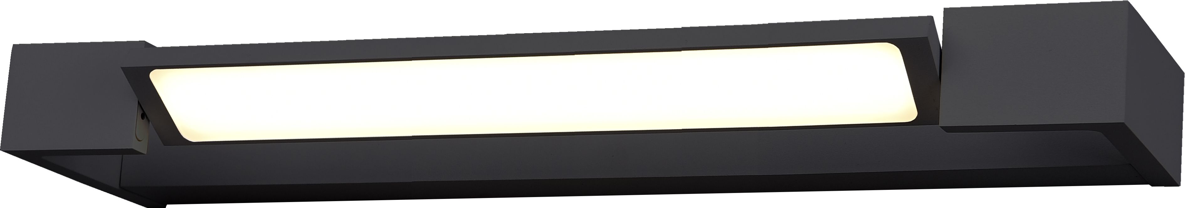 Kinkiet Azzardo Lampa łazienkowa Dali 45 AZ2893 4000K Black