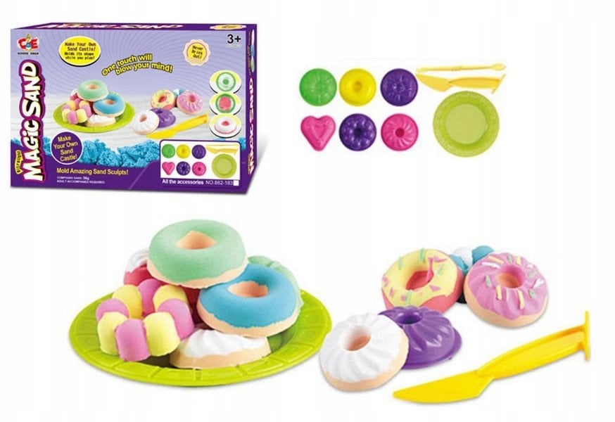 Piasek 3D z akcesoriami