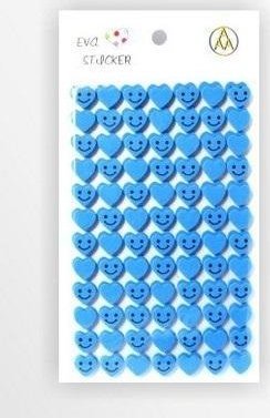 Stiker z elementami z pianki jasnoniebieski