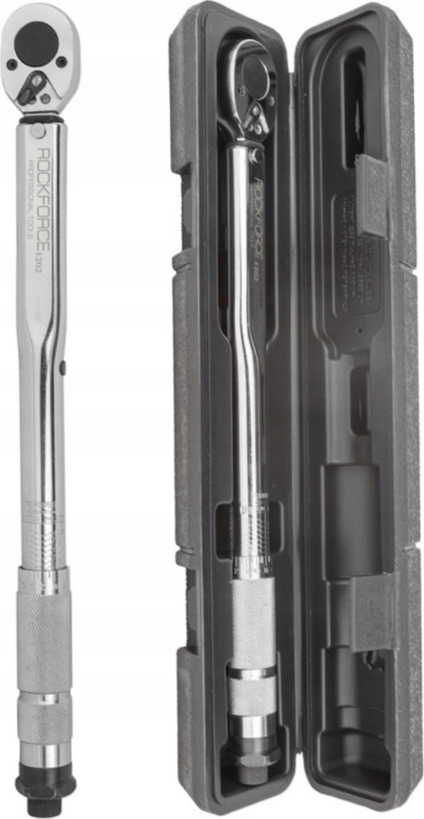 Rockforce Klucz dynamometryczny 19-110Nm, 3/8"