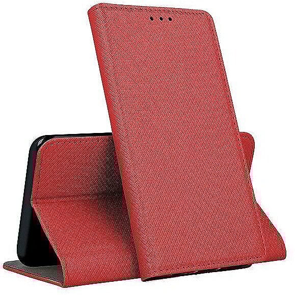 Mocco Smart Magnet Book Case For Xiaomi Mi 11 5G Red