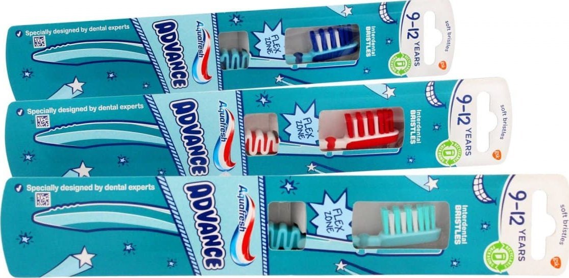 Aquafresh GSK AQUAFRESH Szczoteczka ADVANCE 9-12 LAT