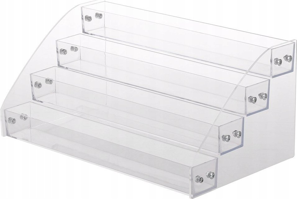 Korbi STOJAK EKSPOZYTOR ORGANIZER NA LAKIERY 4 PÓŁKI