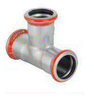 Geberit Trójnik równoprzelotowy C-STAHL 22mm (21004)