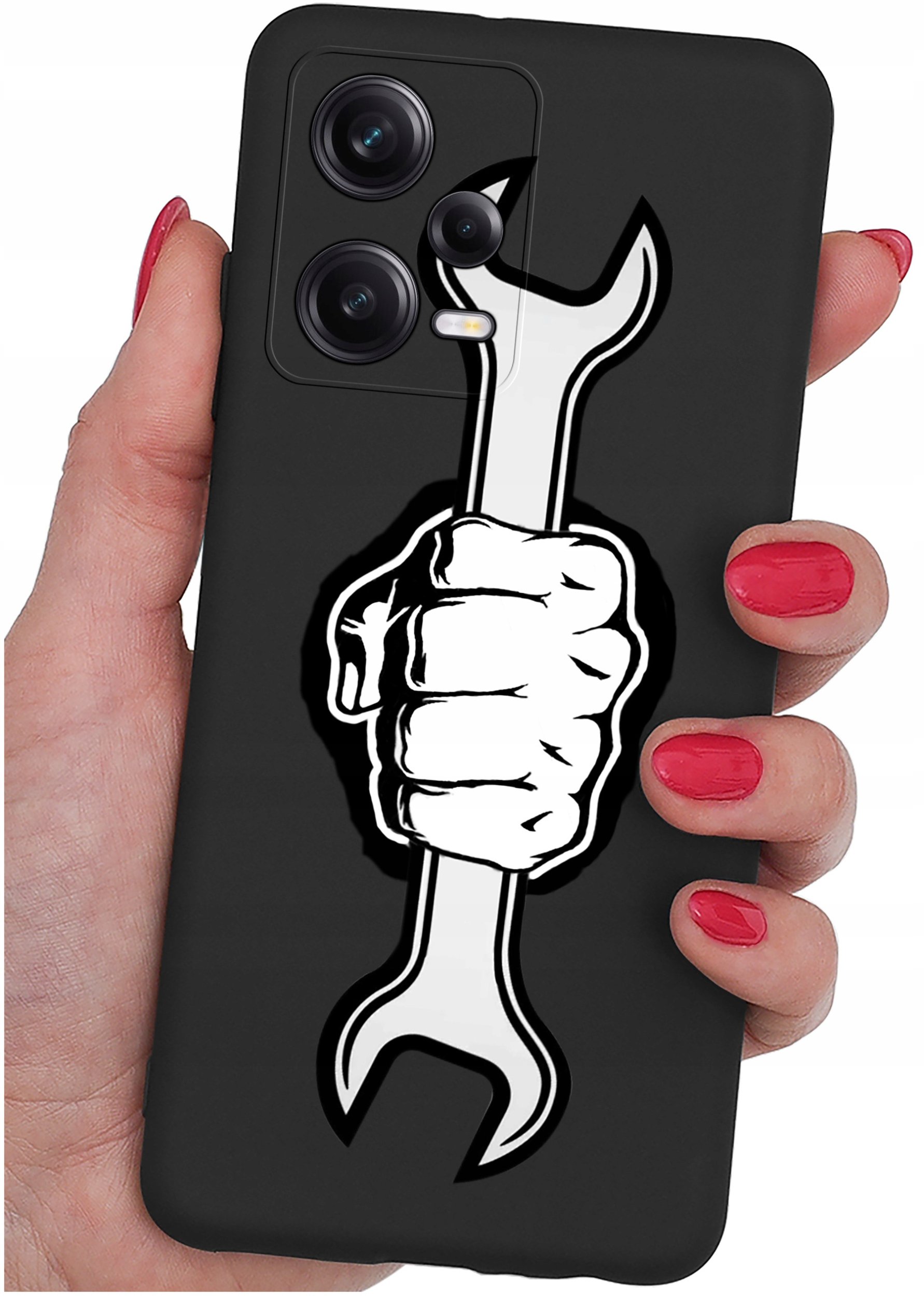 ETUI do Xiaomi Redmi Note 12 5G |Poco X5 5G | WZORY | SILIKONOWE MATT SZKŁO