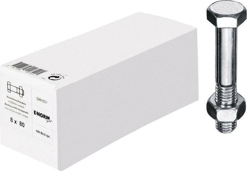 E-NORMpro DIN601 z nakr.ocynk.galw. M12x35, opak.handl.E-NORMpro