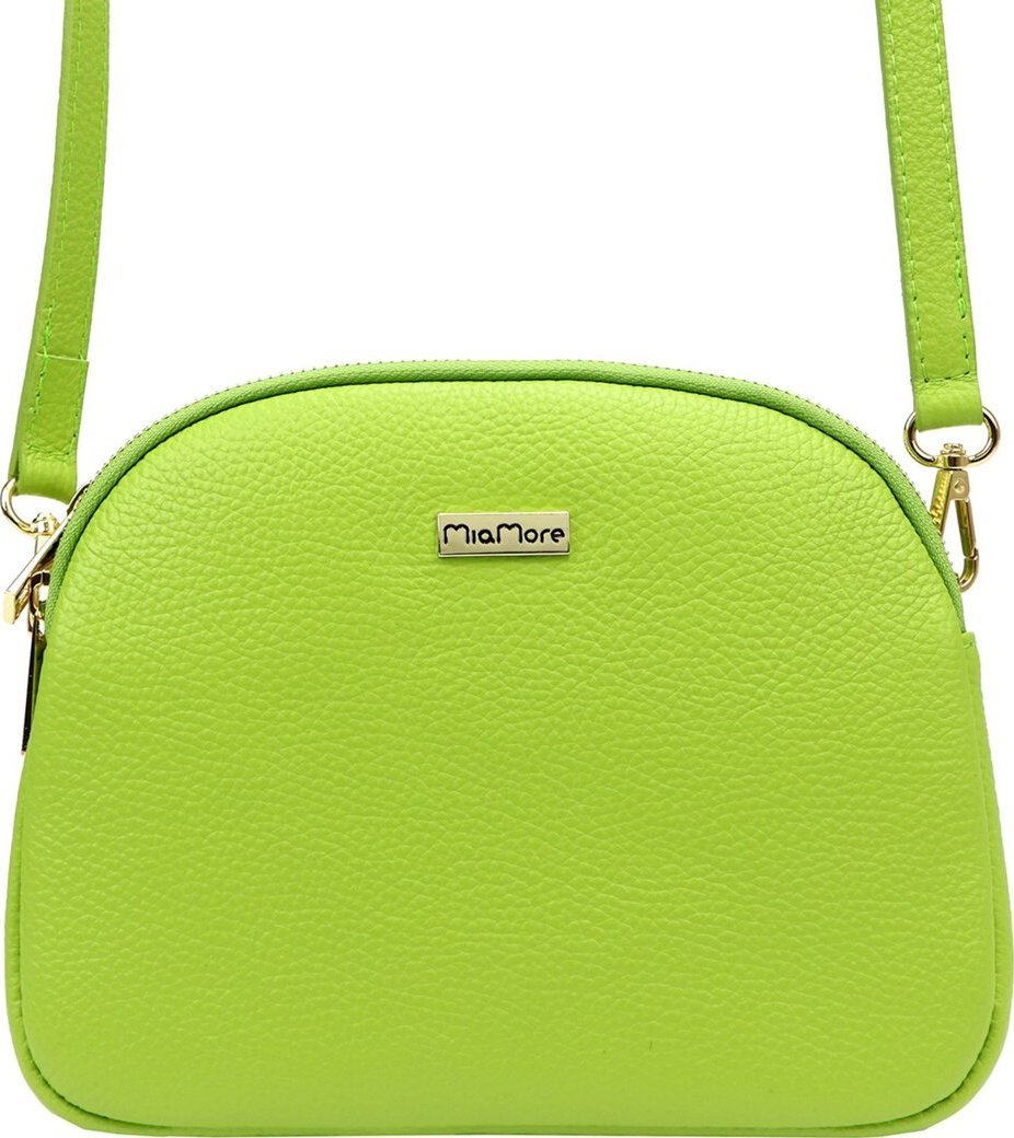 MiaMore Damska torebka ze skóry naturalnej MiaMore 01-064 DOLLARO NoSize