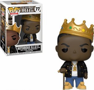 Figurka Funko Pop funko pop! notorious b.i.g.77 b.i.g. with crown