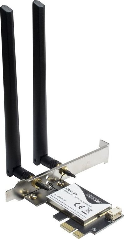 Karta sieciowa Inter-Tech Inter-Tech DMG-35 Wewnętrzny WLAN / Bluetooth 3000 Mbit/s