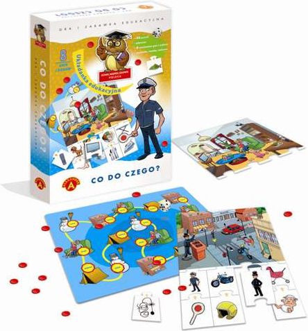 Alexander Gra planszowa Układanka edukacyjna: Co do czego