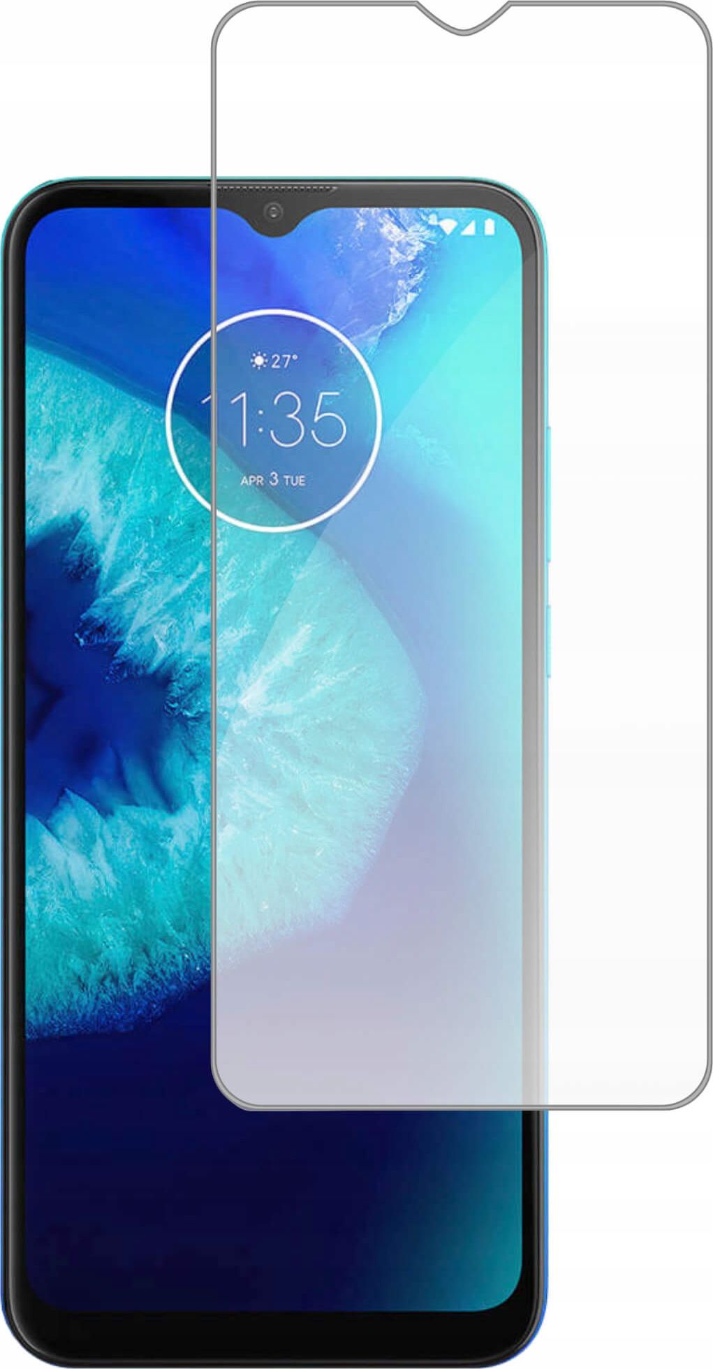 etumi Szkło Hartowane 9H Do Motorola Moto G8 Power Lite Szkiełko Ochronne Na Ekran Twarde Płaskie Przód / Ochrona Matrycy Telefonu Glas0169