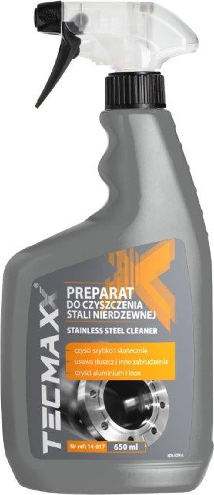 TECMAXX PREPARAT DO CZYSZCZENIA STALI NIERDZEWNEJ 650ml 14-017 TECMAXX