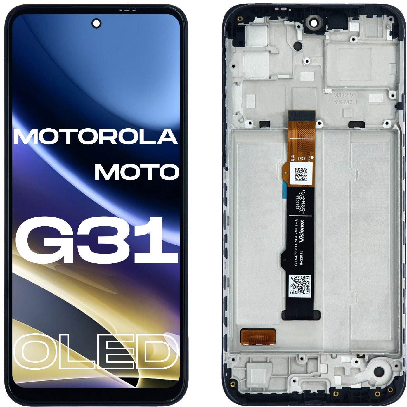 Wyświetlacz do Motorola Moto G31 XT2173 LCD Ekran Oled RAMKA