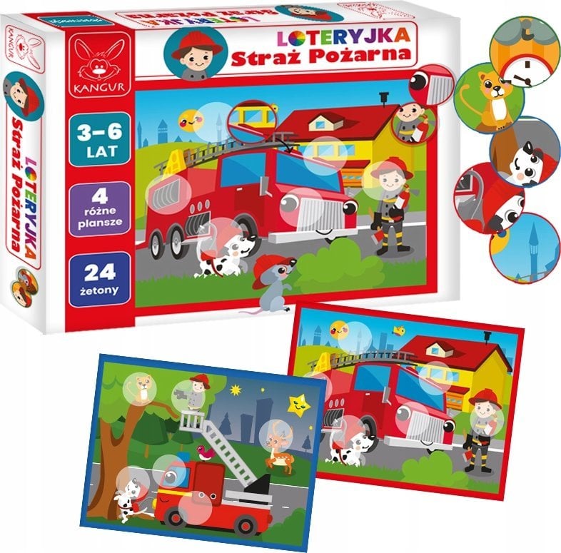 Kangur Loteryjka. Straż Pożarna gra Kangur