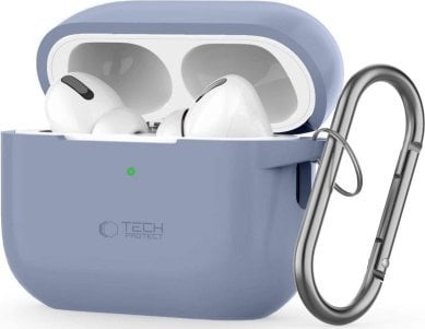 Tech-Protect TECH-PROTECT SILICONE HOOK APPLE AIRPODS PRO 1 / 2 BABY BLUE