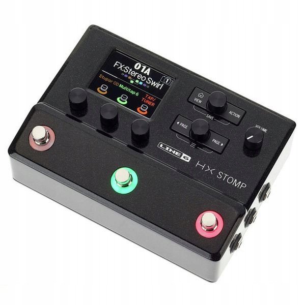 Line6 HX Stomp kompaktowy multiefekt gitarowy z technologią Helix USB MIDI