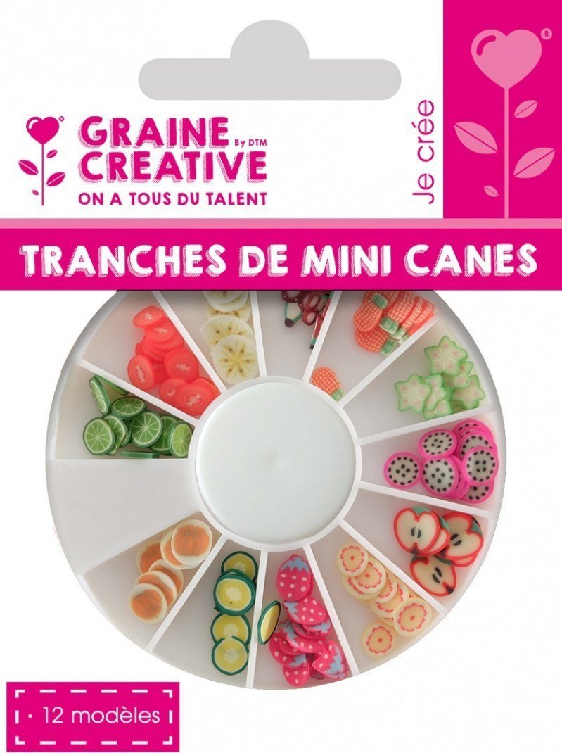 Graine Creative Plasterki z modeliny Owoce Egzotyczne