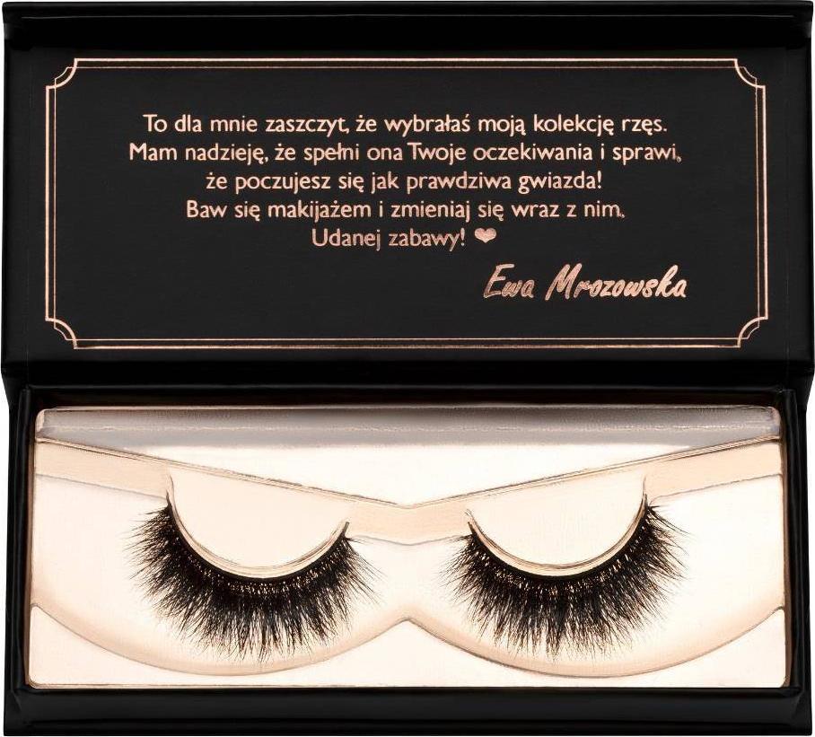 Lash Me Up! False Eyelashes sztuczne rzęsy na pasku Gold Queen 1 para