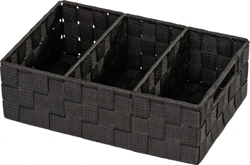 Wenko organizator Adria32 x 10 x 21 cm polipropylen czarny