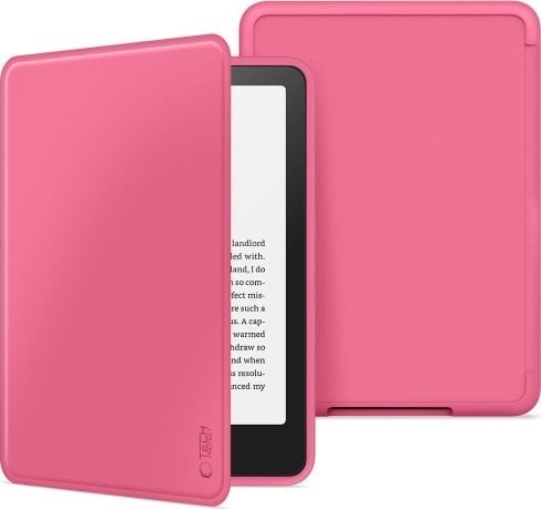 TECH-PROTECT SMARTCASE KINDLE PAPERWHITE VI / 6 / COLORSOFT / SIGNATURE EDITION RASPBERRY PINK