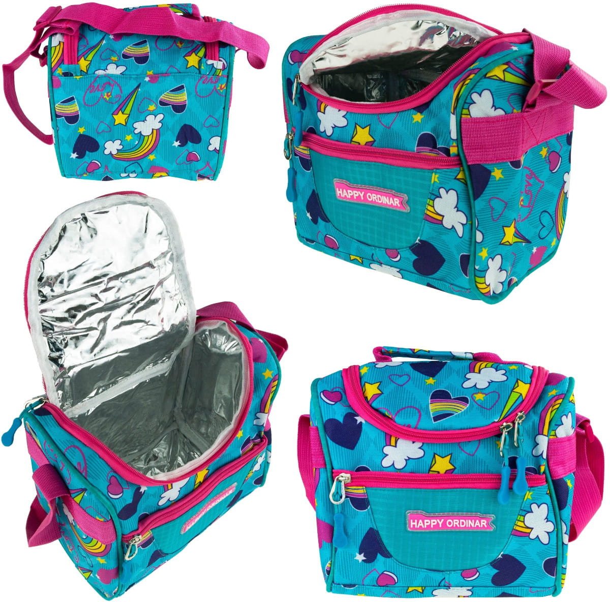 C136001 LUNCH BAG TORBA TERMICZNA DZIECIĘCA NIEBIESKA