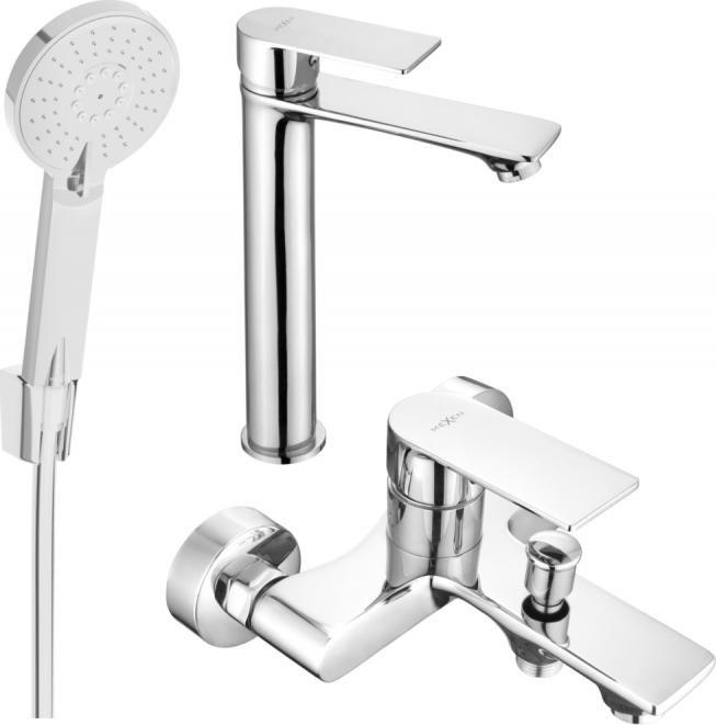 Bateria wannowa Mexen Mexen Royo R40 zestaw wannowy, chrom - 72213R40-00