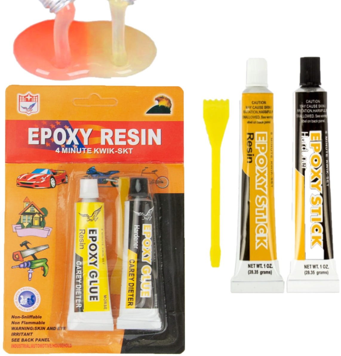 EE39 DWUSKŁADNIKOWY KLEJ EPOKSYDOWY MOCNY JAK STAL