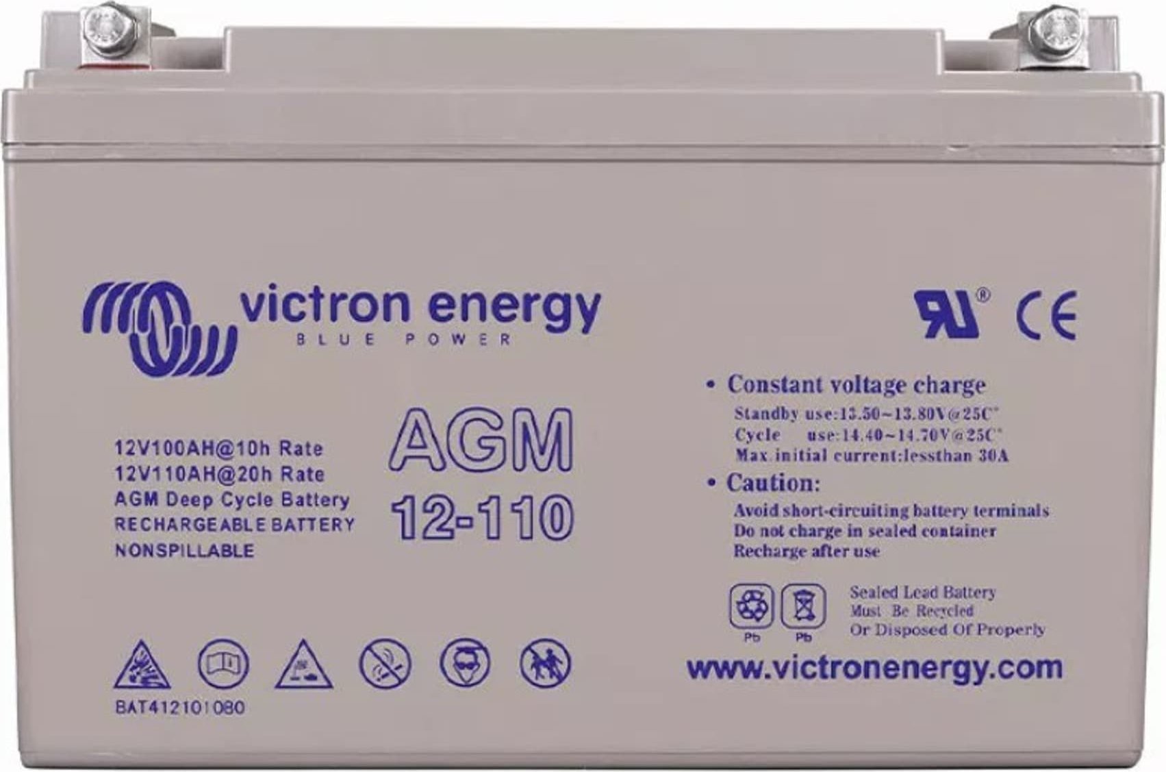 Victron Energy Victron Energy Akumulator AGM Victron Energy 110Ah 12V