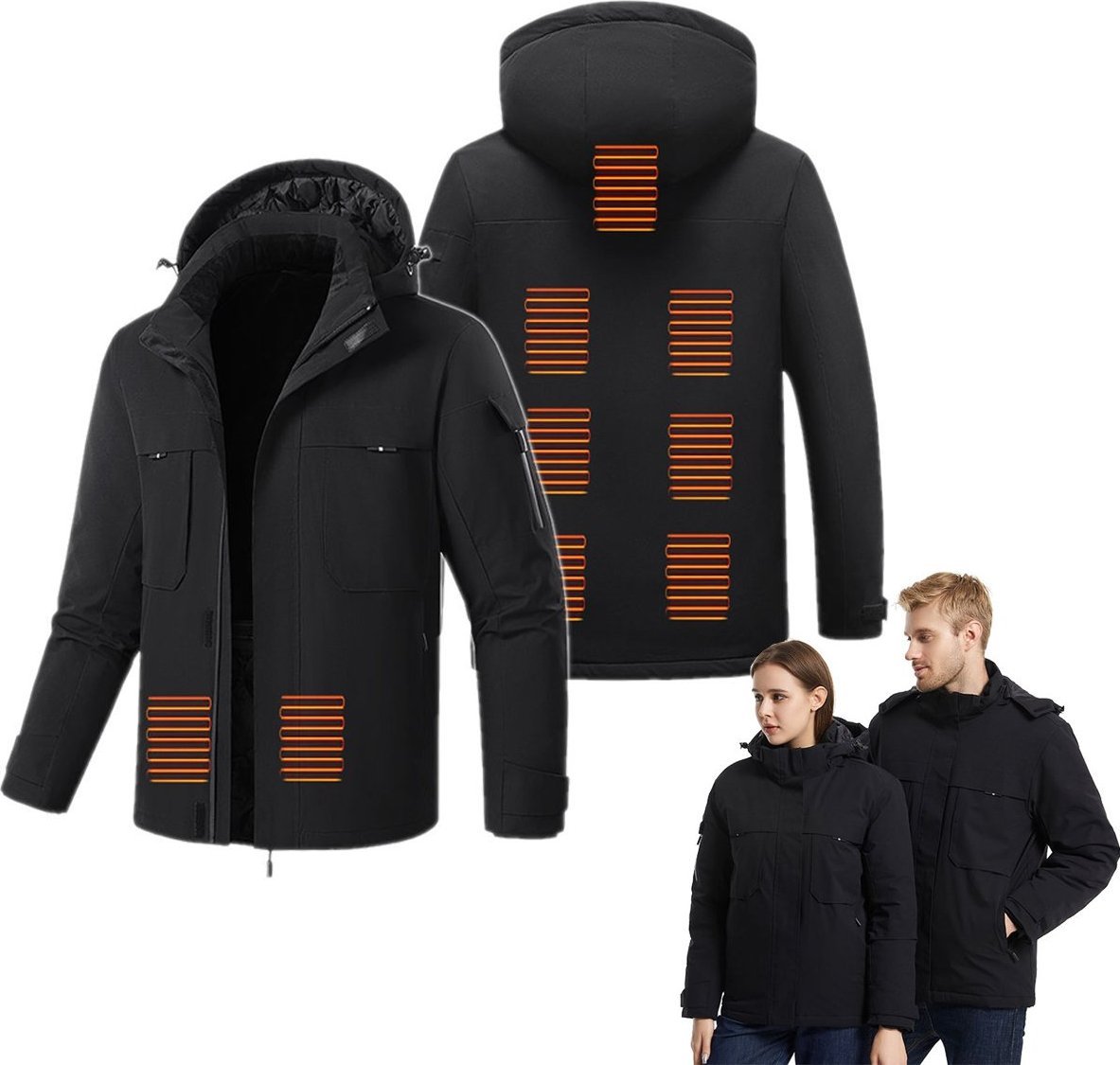 Kurtka męska Mozos HJ2 czarna r. XL