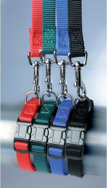 Zolux Obroża taśma 25/35cm 10mm kol. czarny