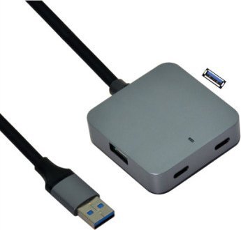 HUB USB Value VALUE Hub USB 3.2 Gen 1, 4 porty (2x USB-A + 2x USB-C), z kablem przedłużającym, 5 m
